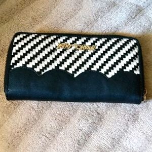 Betsey Johnson Checkered Wallet